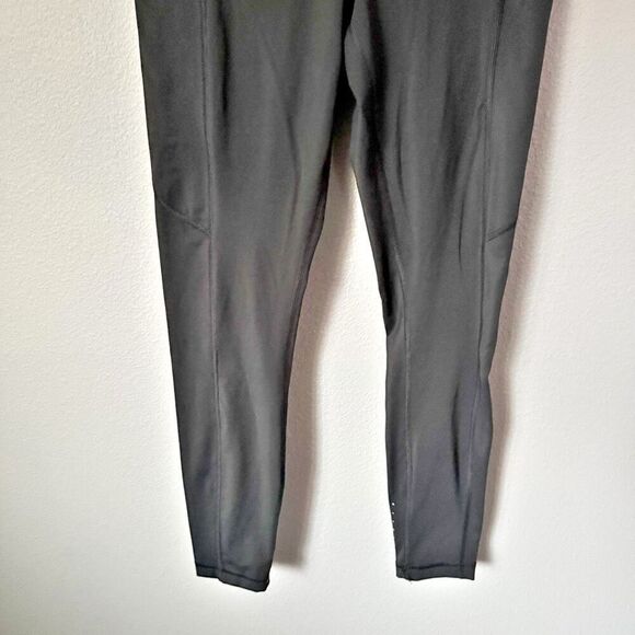CRZ YOGA | Pocket Leggings Charcoal Gray Ankle High Waist 27" Inseam | Small - Picture 4 of 6